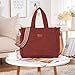 CLUCI Corduroy Tote Bag For Women Casual Zipper Tote Fashion Shoulder Handbag Hobo Bag