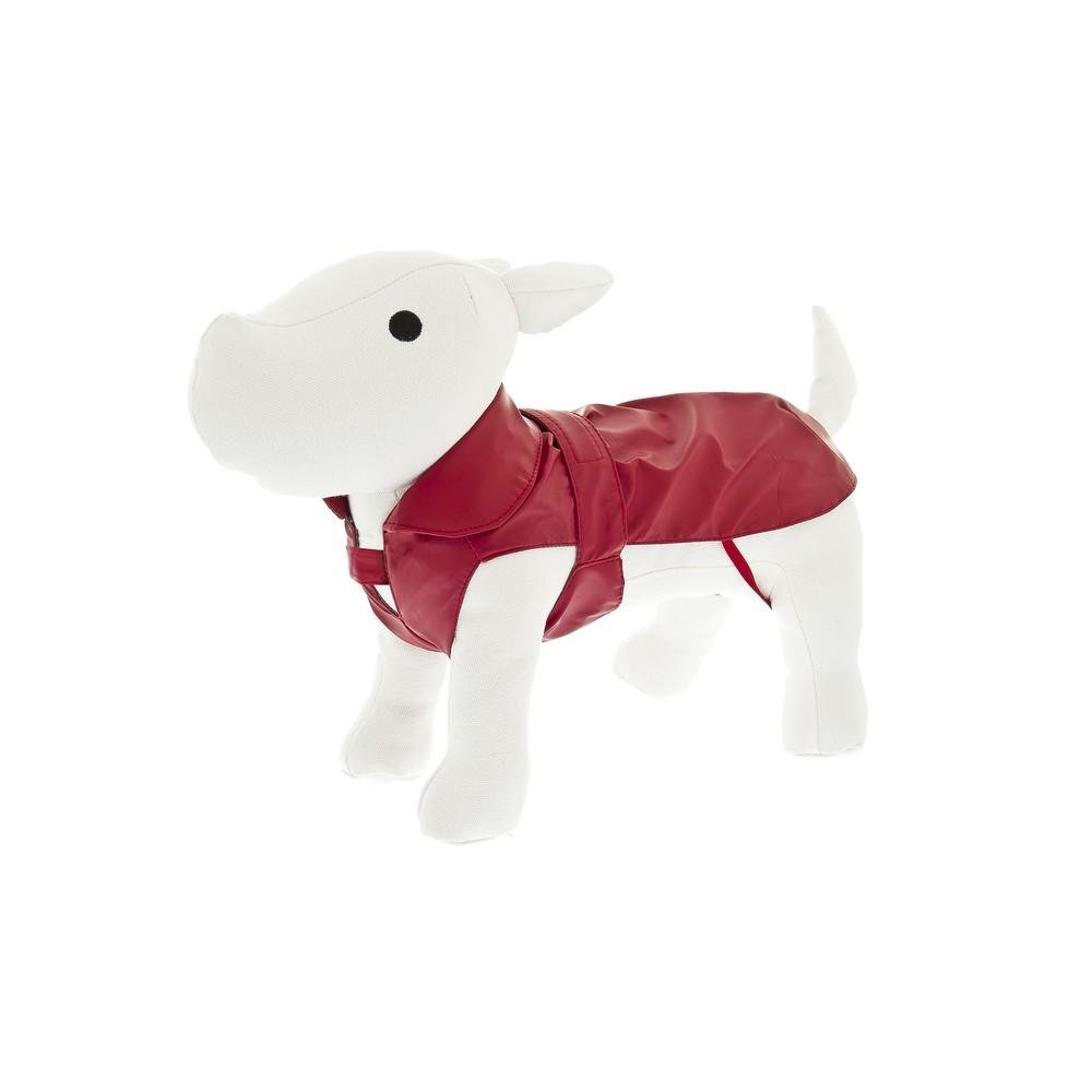 Impermeabile Pocket Rosso Cm. 90 Cappottino per Cane Articoli per Animali, Multicolore, Unica