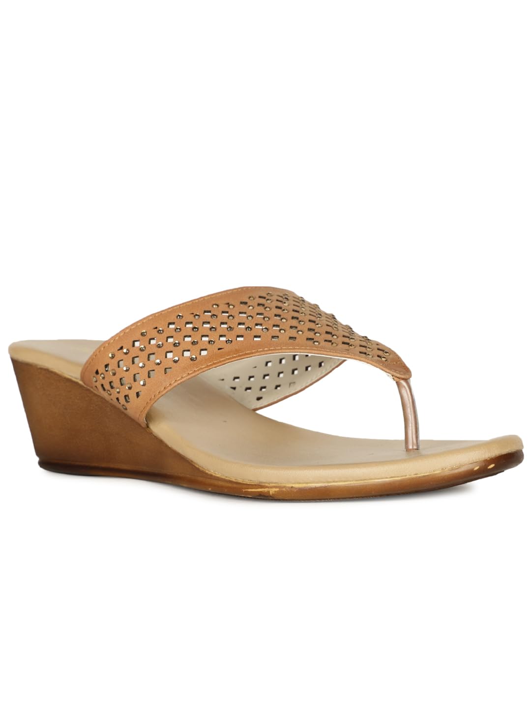 BATA Womens Flex Wedge Thong Beige Ballet Flats - 6 UK (7718109) (B07N6P69WW) Amazon Price History, Amazon Price Tracker