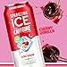 Sparkling Ice Caffeine Cherry Vanilla Sparkling Water with Caffeine, Zero Sugar, with Antioxidants and Vitamins,16 fl oz Cans (Pack Of 12)