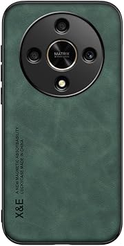 Kepuch Silklike Case for Honor X9b Cover with Built-in Metal Plate Honor X9b - Green