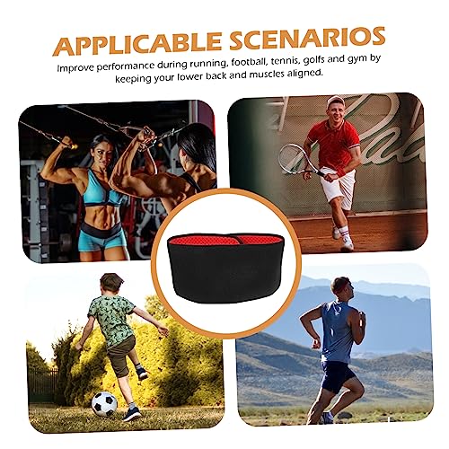 Faja Lumbar Deportiva 80x14.5x1 cm Negro miniatura 2