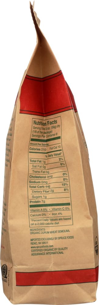 Montebello Organic Penne Rigate Pasta 1 Lb (Pack of 20) - Pack Of 20