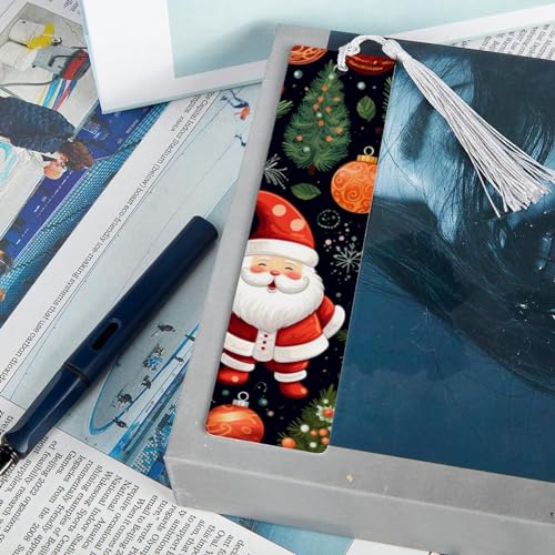 Ne perdez plus votre page avec nos 6 marque-pages à pompons de Noël - 7