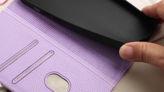 MOJIA Leder-Hülle Für Motorola Edge 50 Fusion – Wallet Case Mit Magnet, Kartenfächern & Ständerfunktion