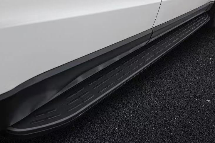 2PCS Estribos laterales aluminio negro para GMC Acadia 2018-23 miniatura 3