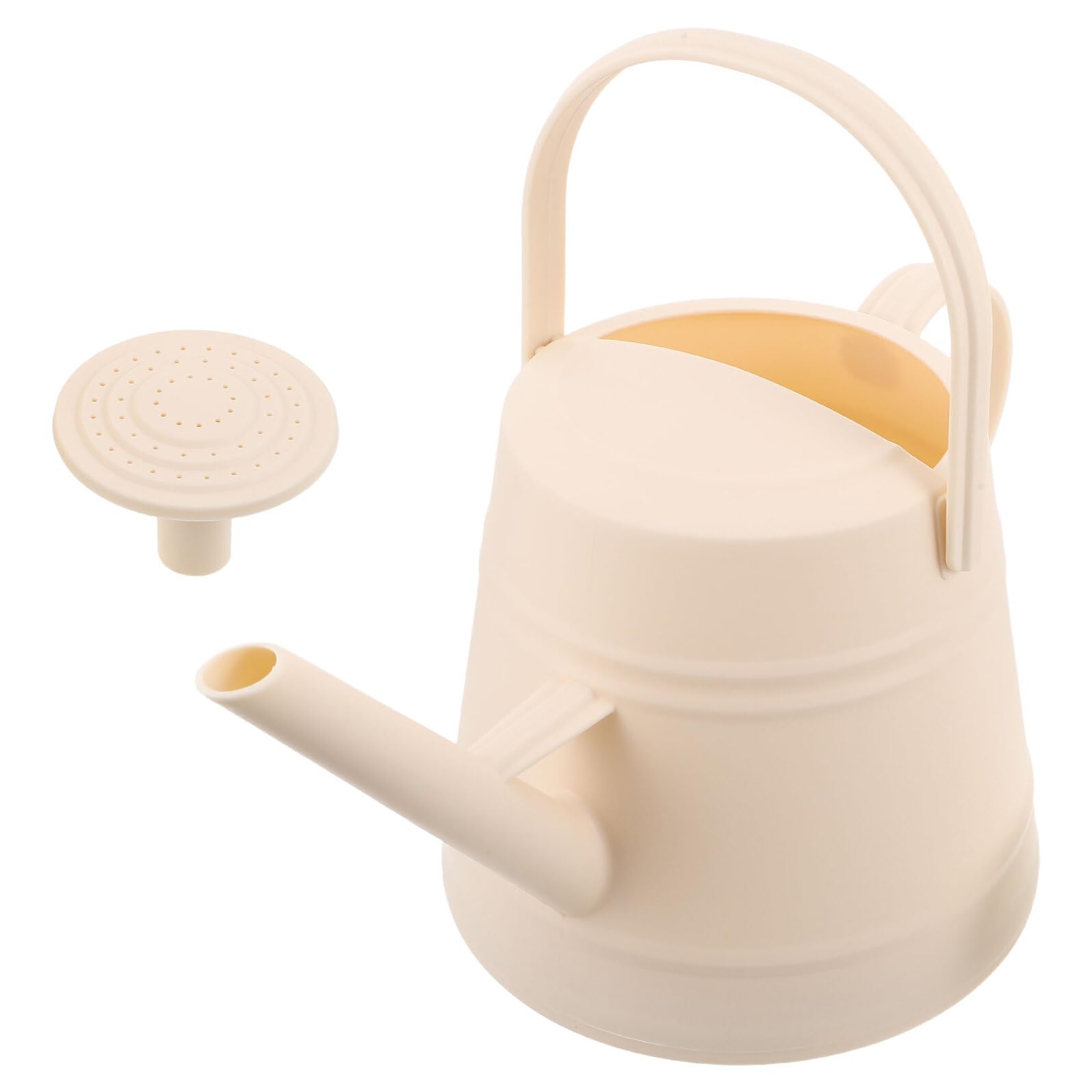 Regadera de Jardín con Rociador 3,8 L de Plástico Beige