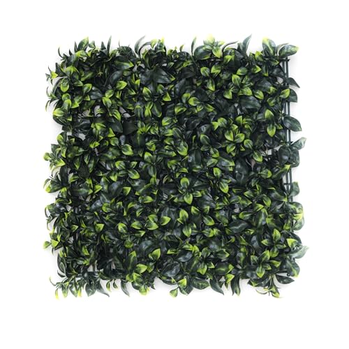 Valyria Home | Jardín Vertical Artificial Interior y Exterior| Planta Artificial Pared | Pack 4 Paneles 50x50 cm (1m²) | Decoración Diseño Moderno | Proteccion UV | Traful | Muro Vegetal Artificial