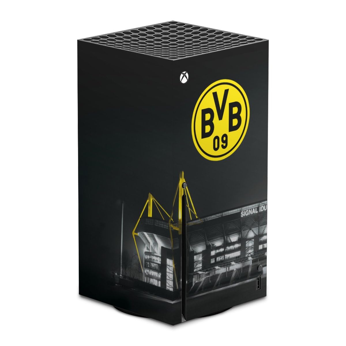 DeinDesign Skin kompatibel mit Microsoft Xbox Series X Folie Sticker BVB Stadion Borussia Dortmund