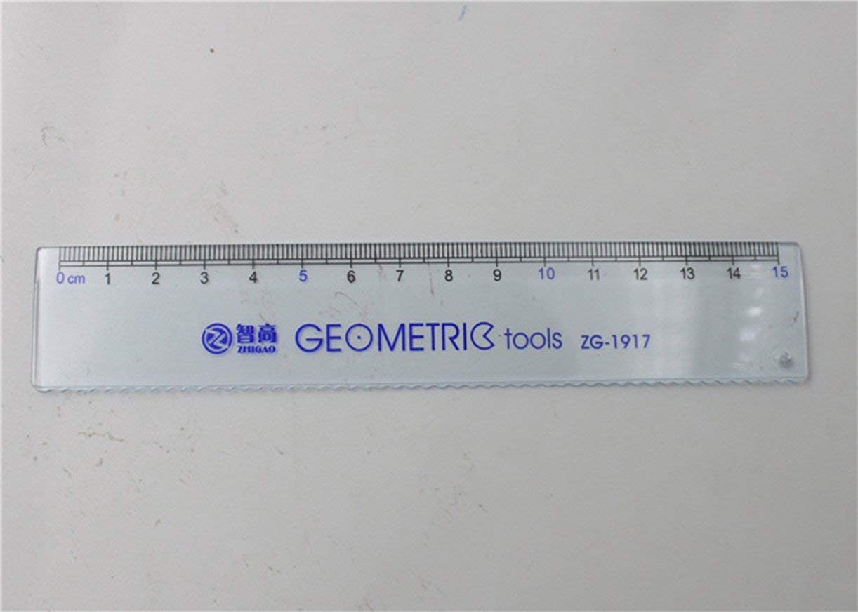 ZHONGJIUYUAN 40er-Set (1 Box) 4 stlye Lineale Dreieckslineal Winkelmesser Schule Kinder Geschenk-Set Messwerkzeuge Schreibwaren Zubehör