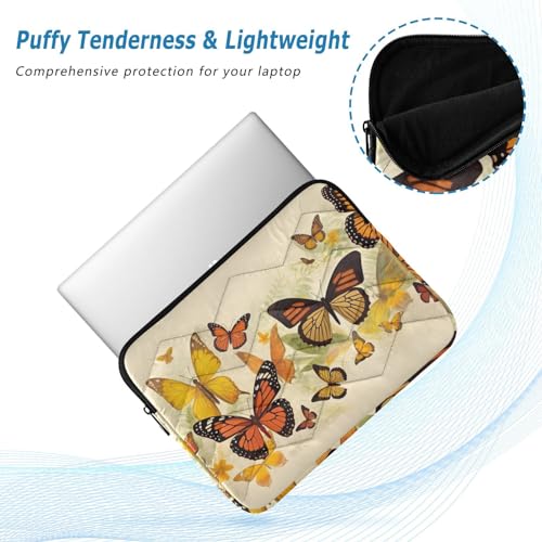 Funda para portátil Butterfly Flower 13-14 pulgadas impermeable miniatura 5