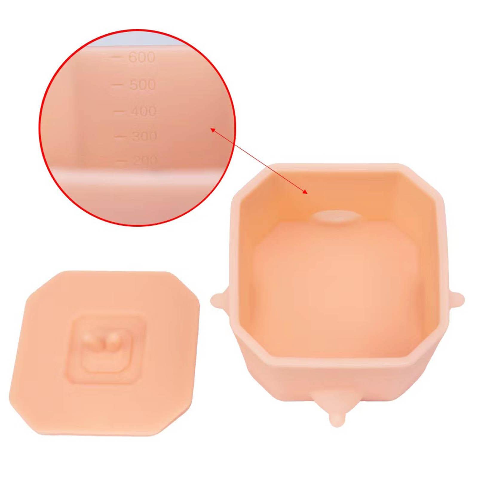 Mangeoire à lait en silicone pour chaton et chiot - 4 tétons - N° 4