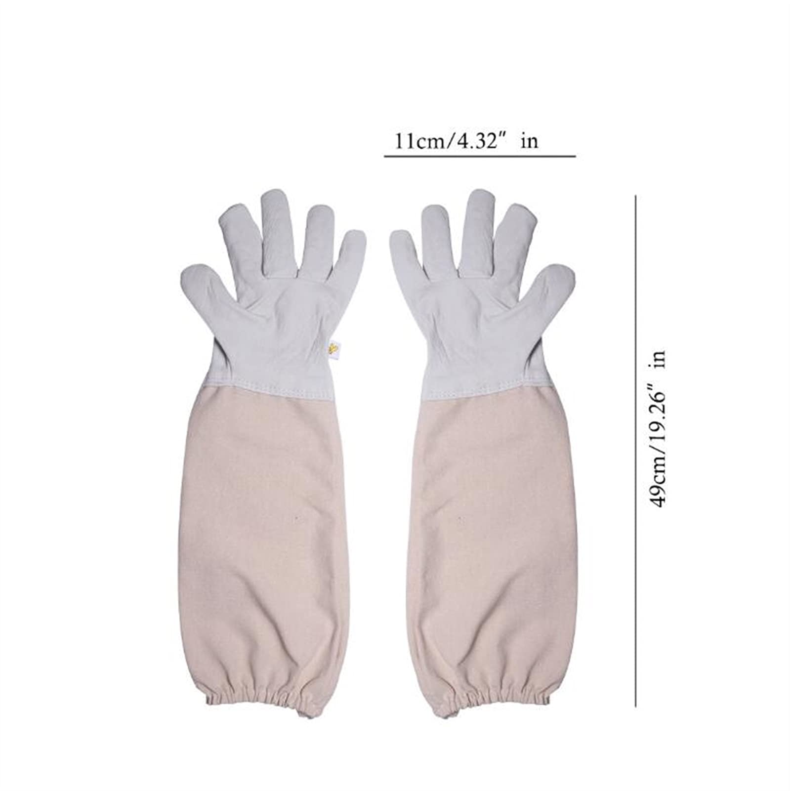JUNMIN Anti-Bee Vestito Anti-Bee Suit Cappello J-a Forma di Raschietto Ape Spazzola di Pecora Strumento di apreca