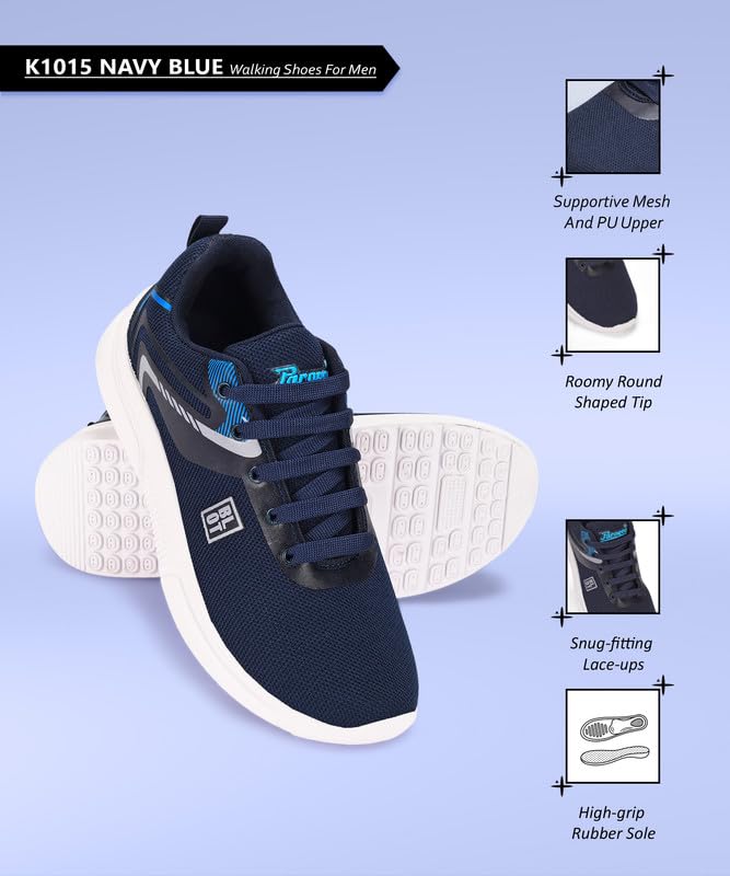 Paragon Blot K1015G Men's Casual Shoes | Stylish Walking Outdoor Shoes | Daily & Occasion Wear | Smart & Trendy | Comfortable Cushioned Soles