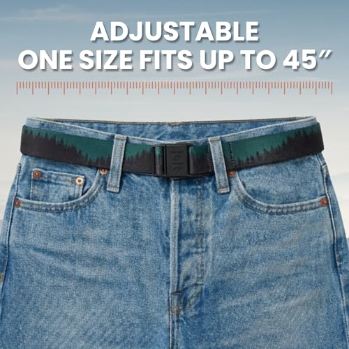 Image of JeltX Adjustable Elastic Belts for Men and Women, Non-Slip Stretch Belt with Magnetic Belt Buckle and Grippy Gel