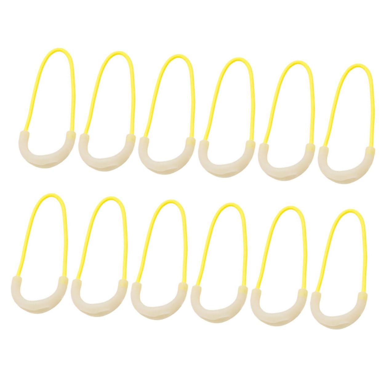 balacoo Camping Zipper Pull Replacement Zier Pulls Cord 12 Pack Outdoor Zipper Ropes for Tent Stake Sports Bags