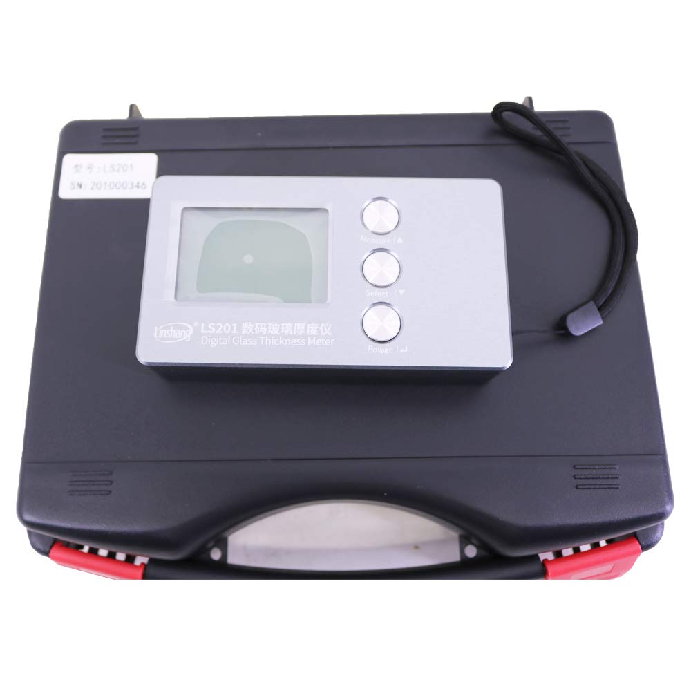LS201 Digital Glass Thickness Meter Thickness Gauge Measurement Accuracy ± 0.1mm