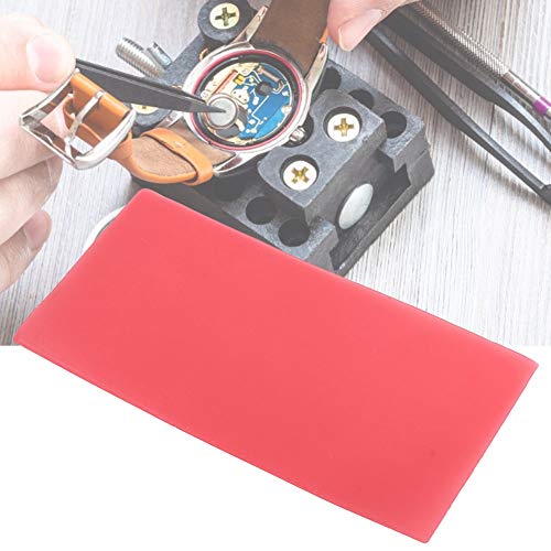 Image of Dental Base Plate Wax, Gum Base Plate Casting Dental Wax Sheets Red Dental Care Wax Auxiliary Material for Dentures Dental Waxing Instruments Utility Bite Wax Dentist Lab Supply 10Pcs(1.5mm)