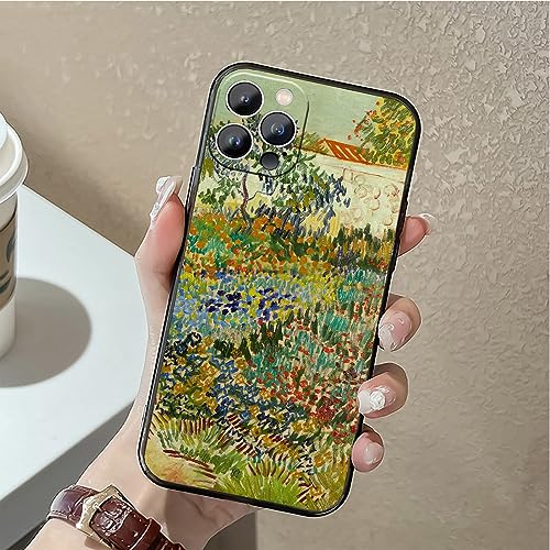 Coque iPhone 14 Pro Max oiseau et fleur style rétro mignon - 2