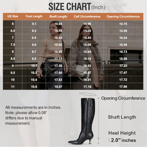 Kitten Heel Knee High Boots - image 6