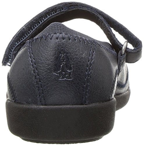 Hush Puppies Kids' Unisex Hp-Reese Mary Jane Flat, Navy, 3 M Us Little Kid #TOP2