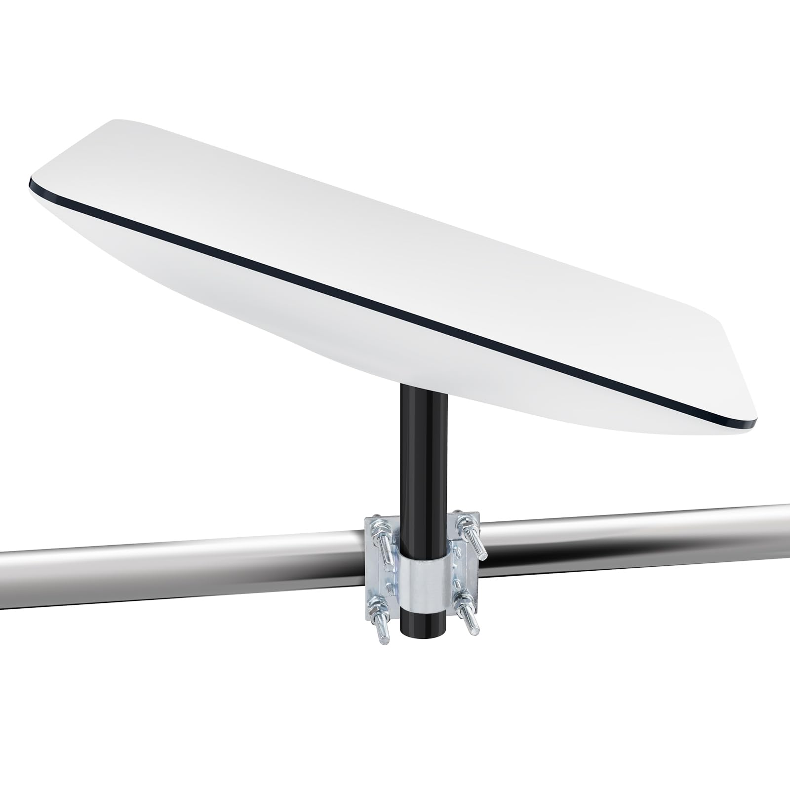 Bingfu Adaptador de Tubo para Antena Starlink Kit de Soporte de Abrazadera con Perno en U Resistente para Antena Parabólica de TV al aire Libre / Lora / Mástil WiFi / Juego de Montaje Universal | Soporte de Tubos para Antena Externa LoRa / Miner Helium /