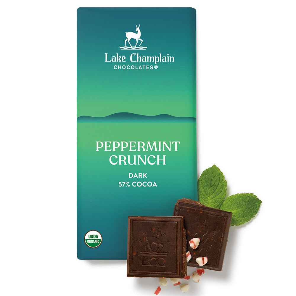 Amazon.com : Lake Champlain Organic Dark Chocolate Peppermint