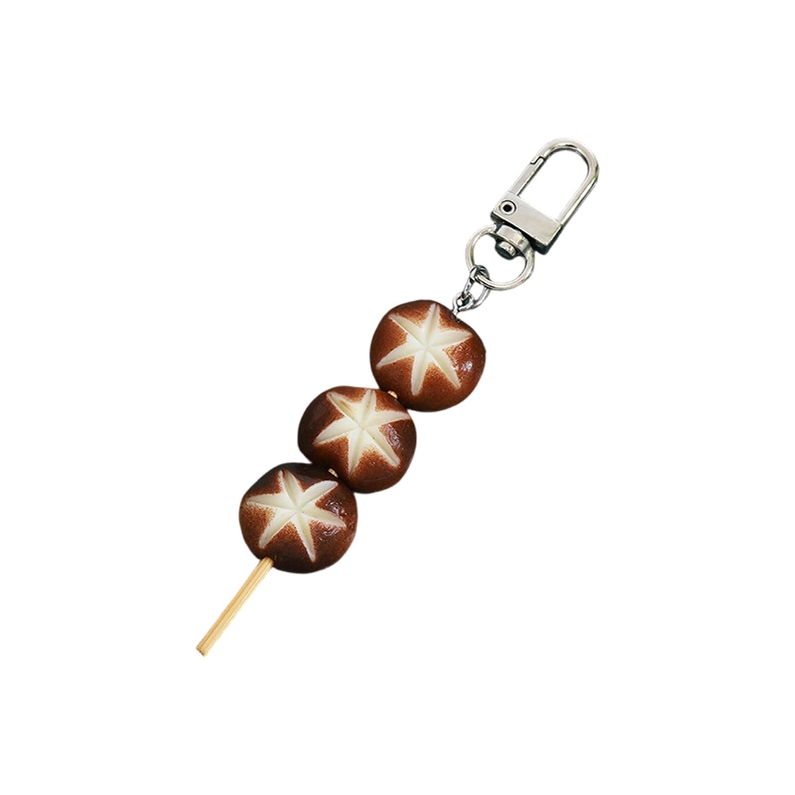 Maxtonser Creative Simulated Barbecue Skewer Keychain With Realistic Food Design For Fun And Stylish Accessories Enhancement