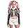 Girls 3 Piece Idol Singer Costume Set with Star Emblem Chain Graphic Demon Cosplay Hunters Costume for Kids Halloween Costumes Performance EN178S