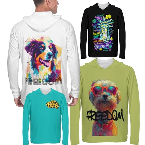 Custom Sun Protection Hoodies - Personalized UV Shirts for Outdoor Activities, Lightweight Sun Shirt & Unique Design2