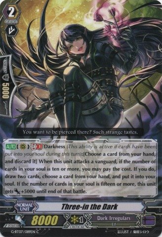 Cardfight!! Vanguard TCG - Three-in the Dark (G-BT07/087EN)