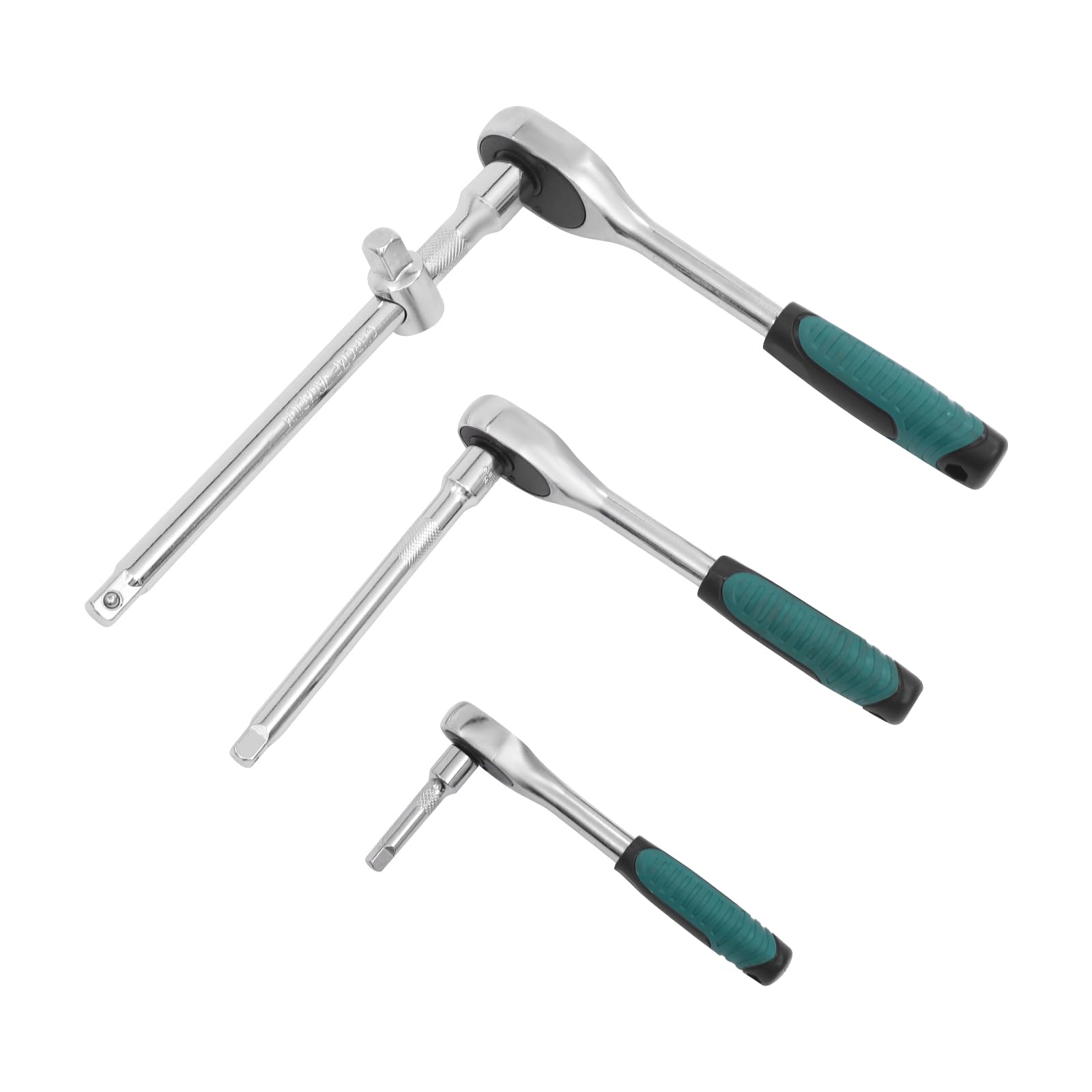 Valigetta degli attrezzi riempita, 216 pezzi, set di chiavi a bussola professionale 1/2, 1/4, 3/8, cassetta degli attrezzi a cricchetto, cassetta degli attrezzi, cassetta degli attrezzi corta e lunga