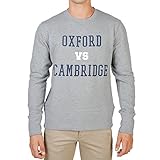 Oxford University Sudadera Gris Jaspeado M