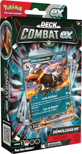 Pokémon: Deck Combat Démolosse-ex du JCC Pokémon (Deck de 60 Cartes prêt à l’Emploi)