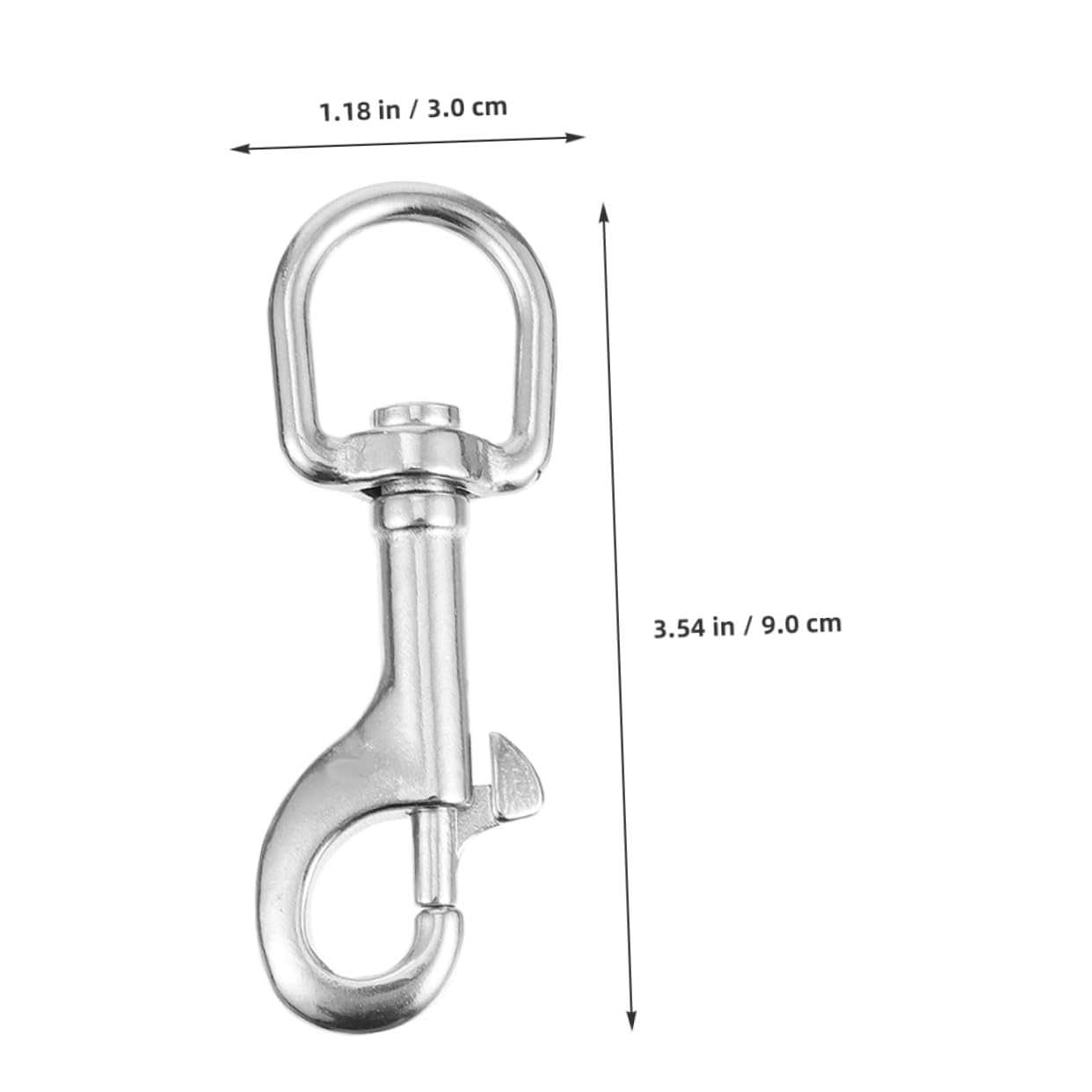 Ciieeo 2pcs Heavy Duty Swivel Snap Hooks for Dog Leash Bolt Connector for Pet Leashes for Outdoor Use
