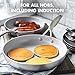 GreenPan Venice Pro Tri-Ply Stainless Steel Healthy Ceramic Nonstick 8