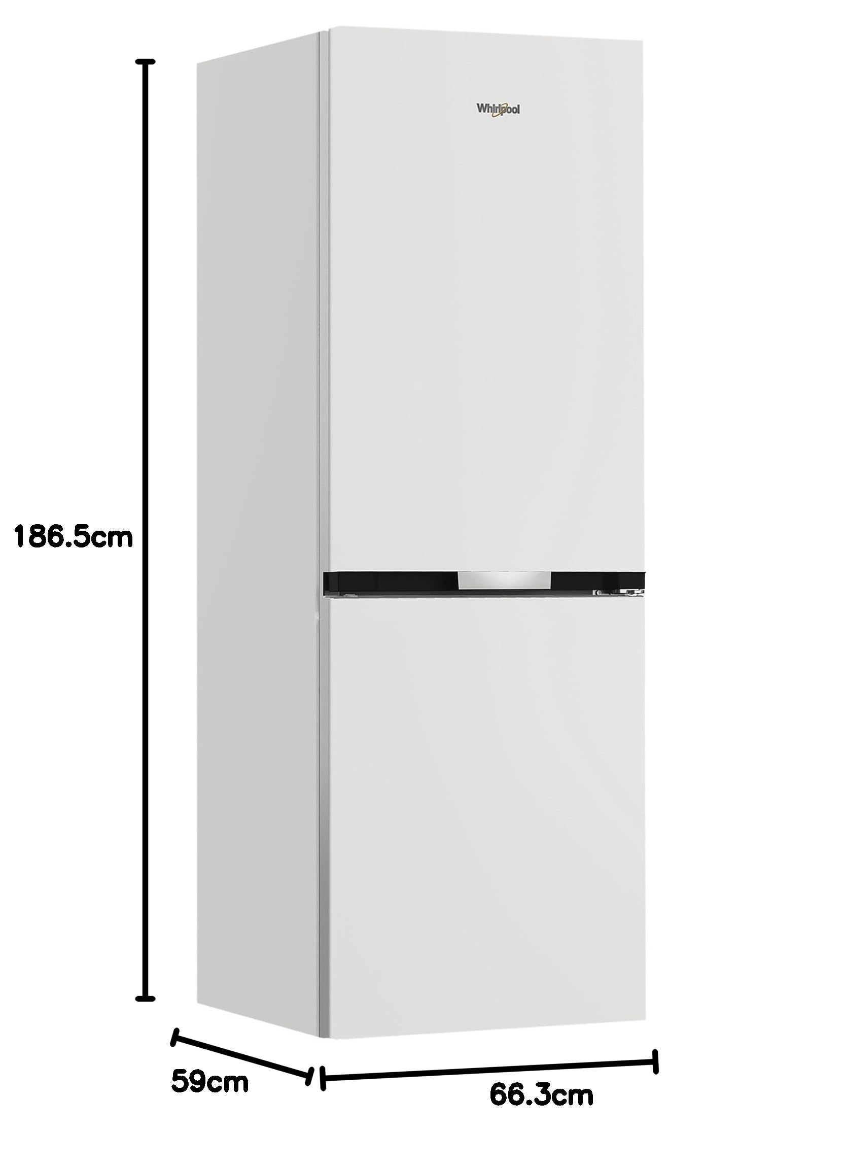 Whirlpool - Frigorífico de libre instalación WHK 25364 W4E