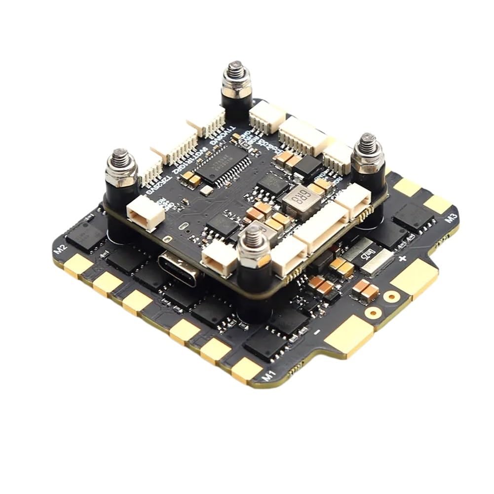 Części do dronów do TEARCKEP F722 90A Stack F7 kontroler lotu 3-8S i 4w1 BLheli_S ESC dla RC 33 cm 38.1 cm dla FPV Freestyle Racing Drone (F722 Flight Control)