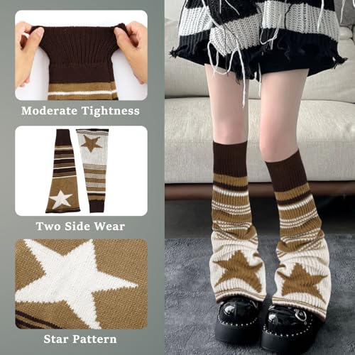 Image of Junely Leg Warmers for Women Kawaii Leg Warmer Baggy Legwarmers