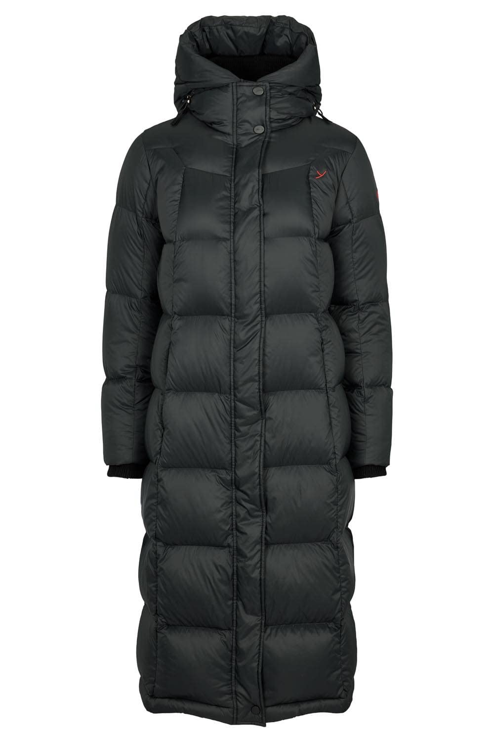 NordiskY by Nordisk Saga Extra Long Puffa Coat Women, Black Model XL 2022 Jacket