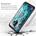BENTOBEN Galaxy S9 Case, 2 in 1 Slim Shockproof Hybrid Hard PC Cover Soft Rubber Bumper Dual Layer Anti-Slip Luminous Noctilucent Protective Phone Cases for Samsung Galaxy S9, Mandala in Galaxy