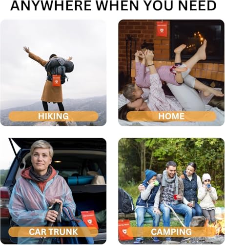 Image of Fire Safety Combo - Fire Blanket & Auto Fire Extinguisher Ball | Emergency Fire Protection Kit for Home, Kitchen, Office & Car (Fire Ball+Fire Blanket 1.2x1.2m)