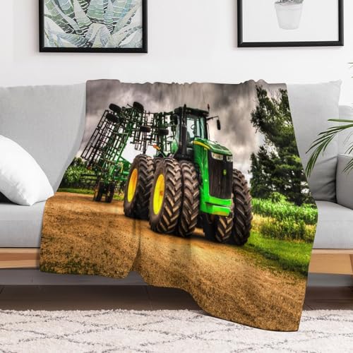 Manta de tractor para proteger el sofá del frío y decorar el dormitorio 3