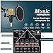 Podcast Equipment Bundle, BM-800 Recording Studio Package with Voice Changer, Live Sound Card - Audio Interface for Laptop Computer Vlog Living Broadcast Live Streaming YouTube TikTok (AM100-V8)