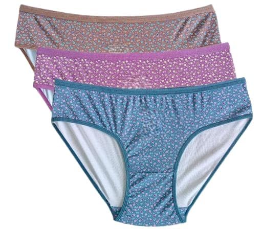 Cotton High Rise Panties for Women & Girls | Hipster Briefs Combo Pack of 3 | Soft Breathable Innerwear-image-6