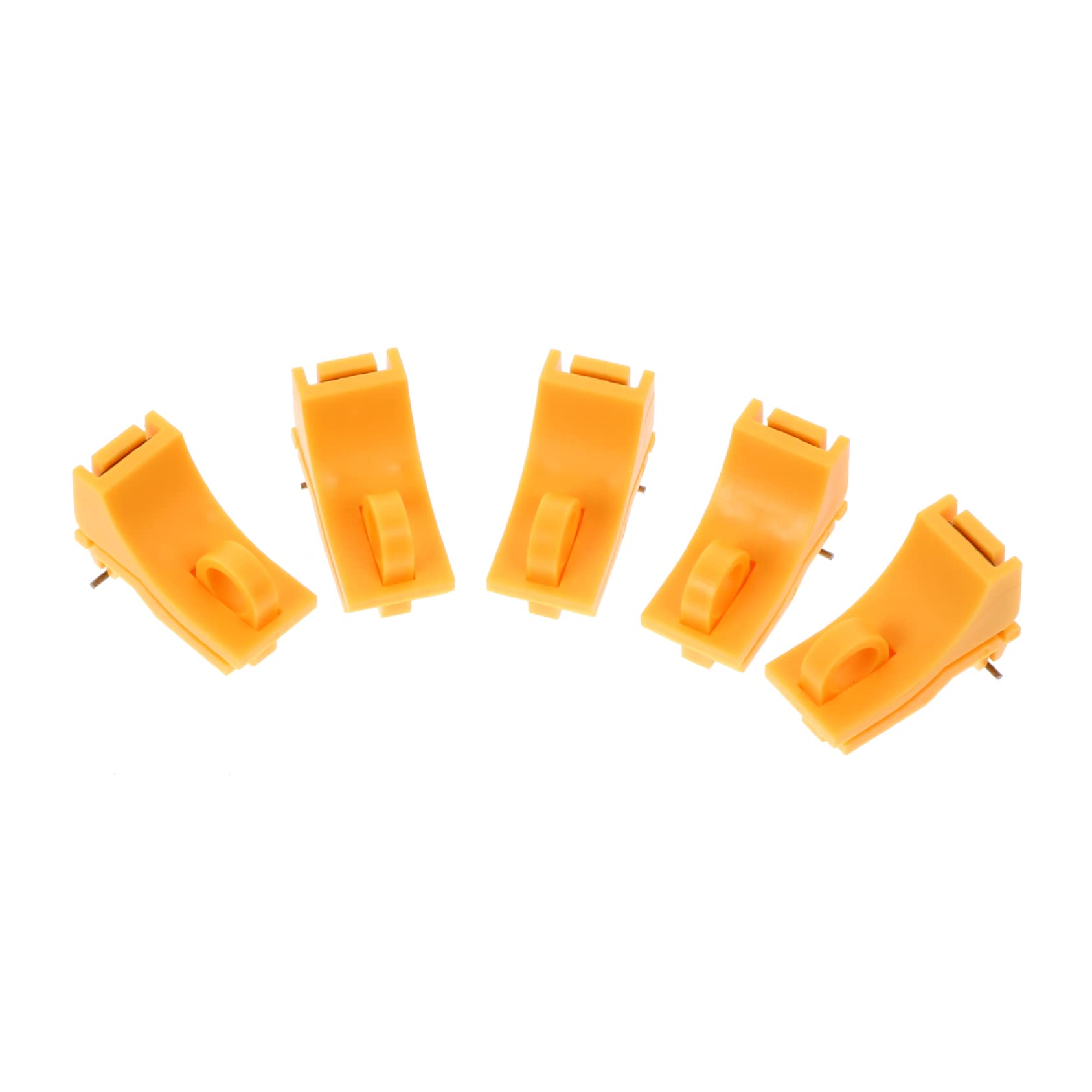 STOBAZA 5pcs Safety Call Breakers Replacement Locks Lockout Pin Small Pin Locking Buckle Accessory Lockout Buckle Small Lockout Orange