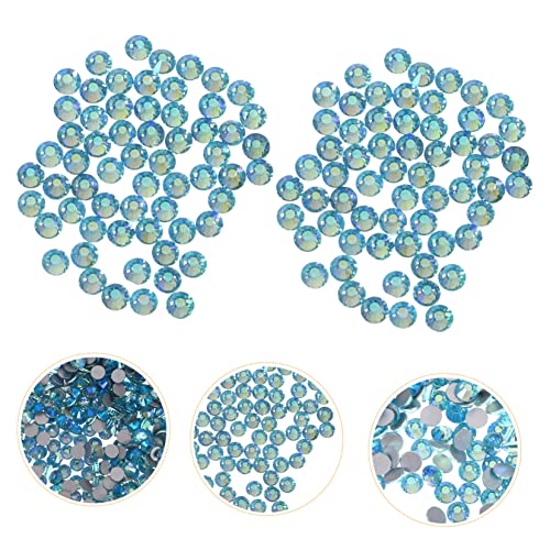 GLSTOY 1440 Pçs Broca Plana De Vidro Flatback Strass Decorações De Diamante Strass Para Unhas Decora