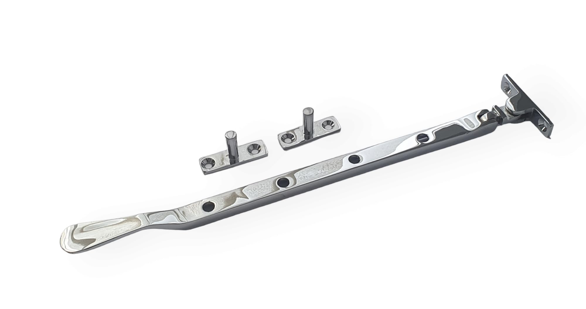 Manor Polished Chrome 250mm 10" Inch Window Stay Fastener