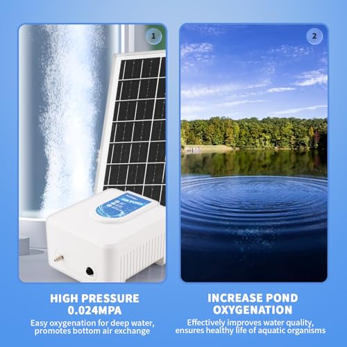 Poafamx Solar Pond Aerator 380Gph thumb #4