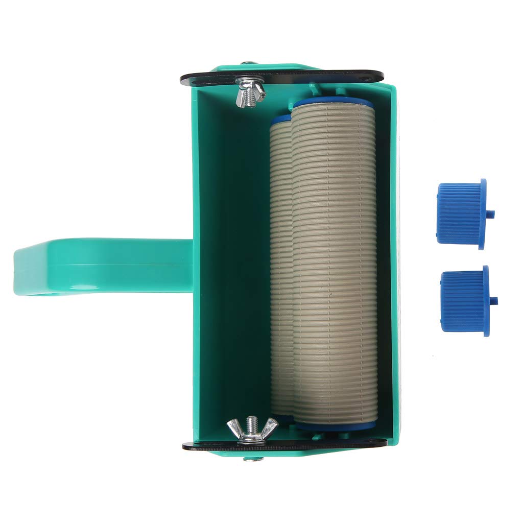 Strumento per pittura a rullo da parete da 12,7 cm, monocolore, con pennello per una finitura liscia, efficiente, fai da te, facile da usare, perfetto per pareti interne